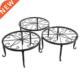Metal Potted Flower Pot Floor Pack and Quality Plant