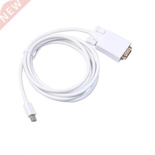 Thunderbolt DP to VGA Male Adapter TV AV Cable Connector Whi