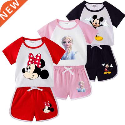 2022 Casual Baby Kids Sport Clothing Minnie Mouse Clothes S