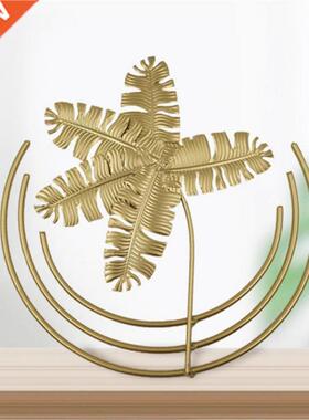 Nordic Metal Leaf Wall Decoration Wrought Iron Wall Hanging