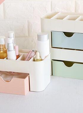 Multi-function Desktop Cosmetic Organizer Case with Small