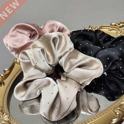 French cloth art lazy tied hair hair rope Korean texture ret