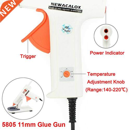 100-240V Hot Melt Glue Gun with 7mm/11mm Hot Melt Glue Stic