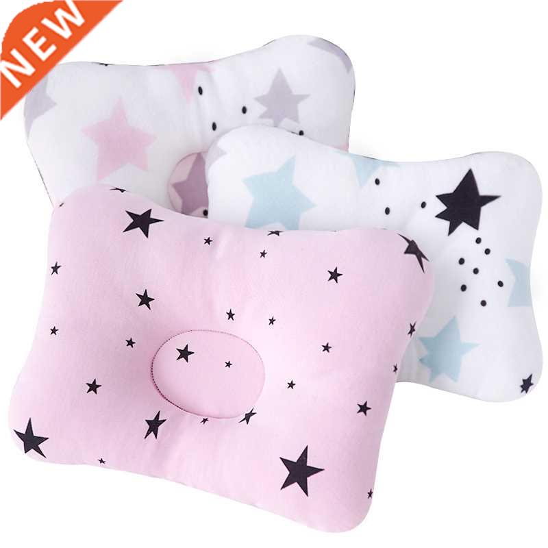 Muslinlife 1Pcs Bedding Baby Kids Pillow Anti Roll Sleeping