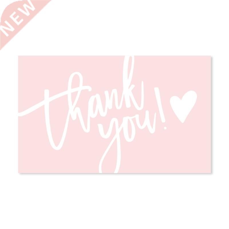 30 Pcs Thank You Cards Grateful Labels Gift Greeting Card fo