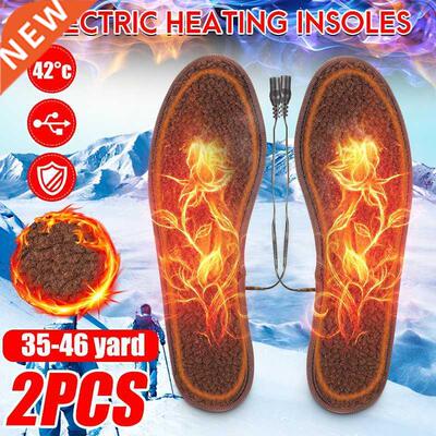 USB Electric Heating Pad Heated Shoe Insoles Film Heater Win