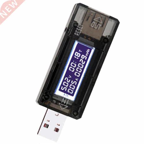 USB Tester Voltmeter 4V-30V 0-3A Charger Capacity Indicator