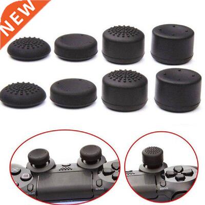 8pcs Silicone Game Controller Thumb Stick Grip Cap for