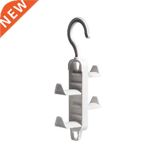 Utility Hook Hanger with 4 Hooks Hanging Organizer for Bag