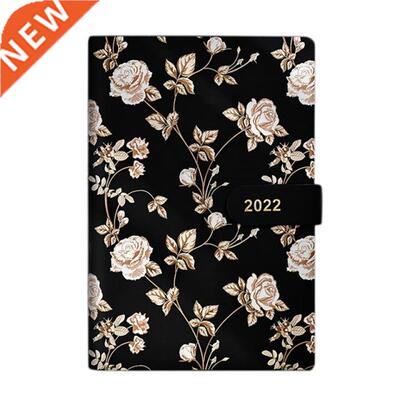Planner - Weekly Monthly Planner,A5 Size Notepad Flower Diar