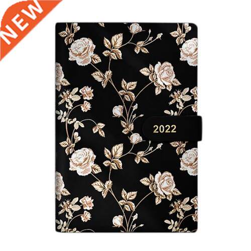 Planner - Weekly Monthly Planner,A5 Size Notepad Flower Diar