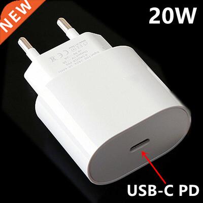 PD 20W USB Type C Charger EU Adapter Fast Chargng Phone Cha