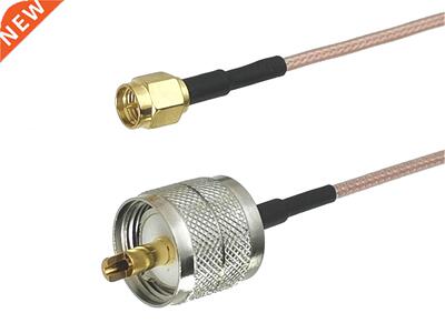 RG316 SMA Male Plug to UHF PL259 Male plug Connector RF Coax