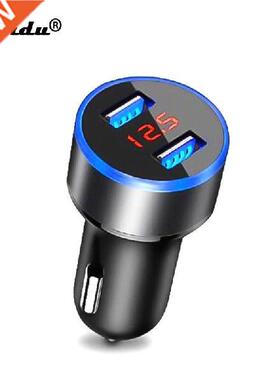 Dual USB Car Charger Adapter 3.1A Digital LED