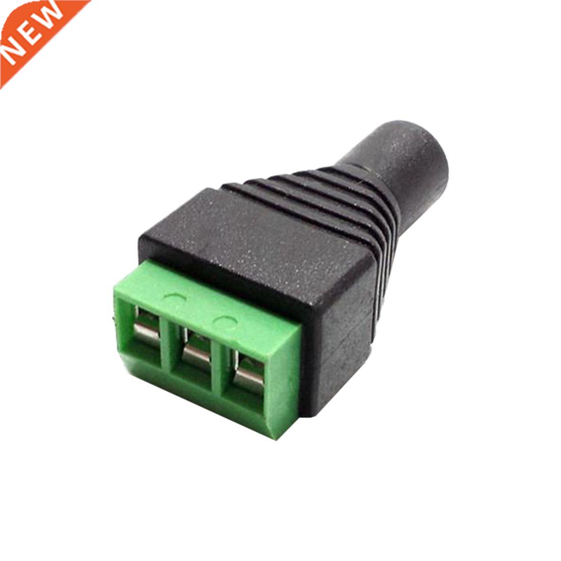 4 Pack 3.5mm Balanced Female Jack to AV Screw Video Balun Te