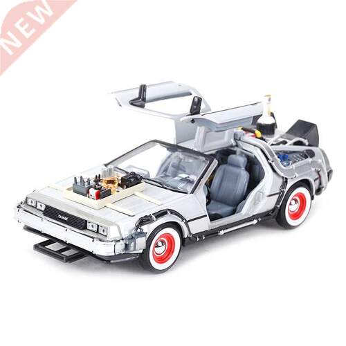 Welly 1:24 DMC-12 DeLorean Time Machine Back to the Future C