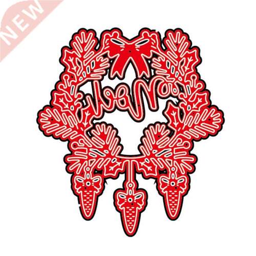 Decorative Wreath Metal Die Cuts Exquisite Scrapbooking Embo
