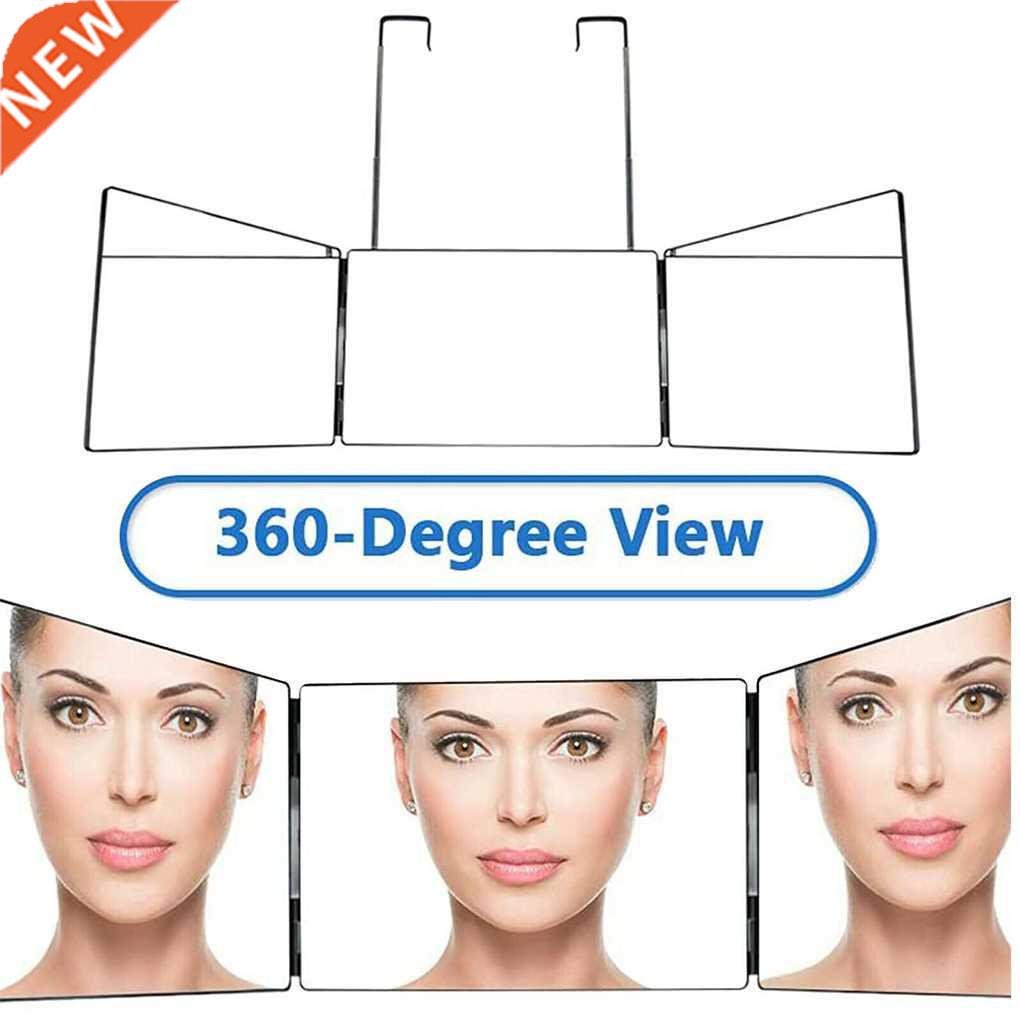 RecabLeght Trifold Foldable Makeup Mirror Portable