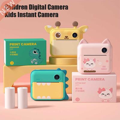 Cartoon Children Instant Print Camera HD 1080P Thermal Print