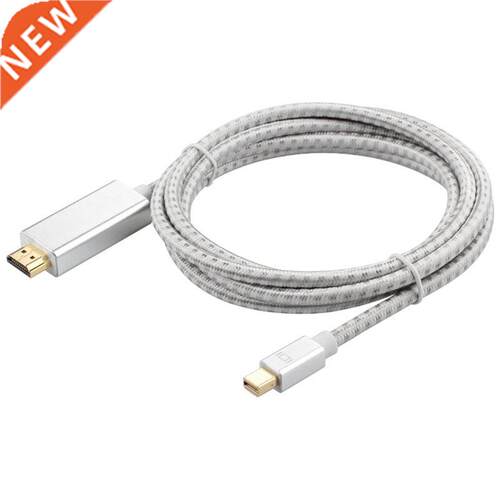 Mini DisplayPort to HDMI Cable 6 Feet - Braided Mini DP to H