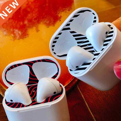 Stickers for Airpods PVC Sticker Film for Apple Wireless Bl