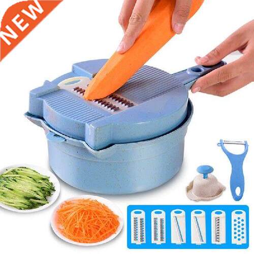 13pcs Vegetble Slicer Potto Peeler Crrot Onion Grter