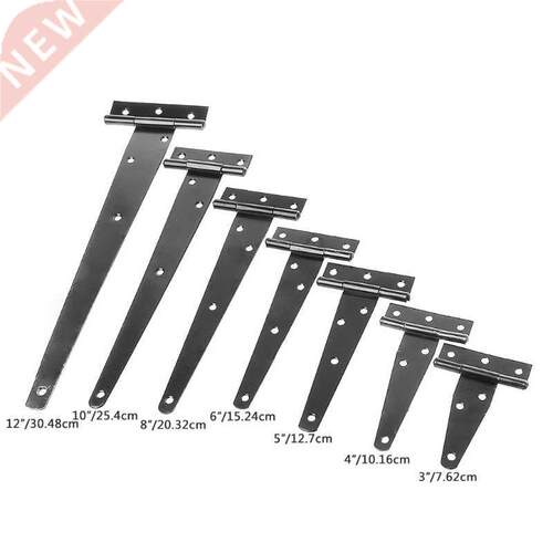 lack Paint T Shape Triangle Hinge Cainet Shed Wooden Door