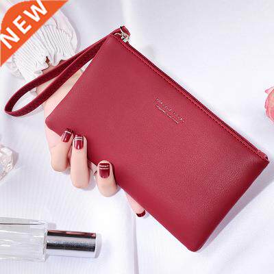 1 PCS Ladies mini clutch bag PU leather wallet card case mob