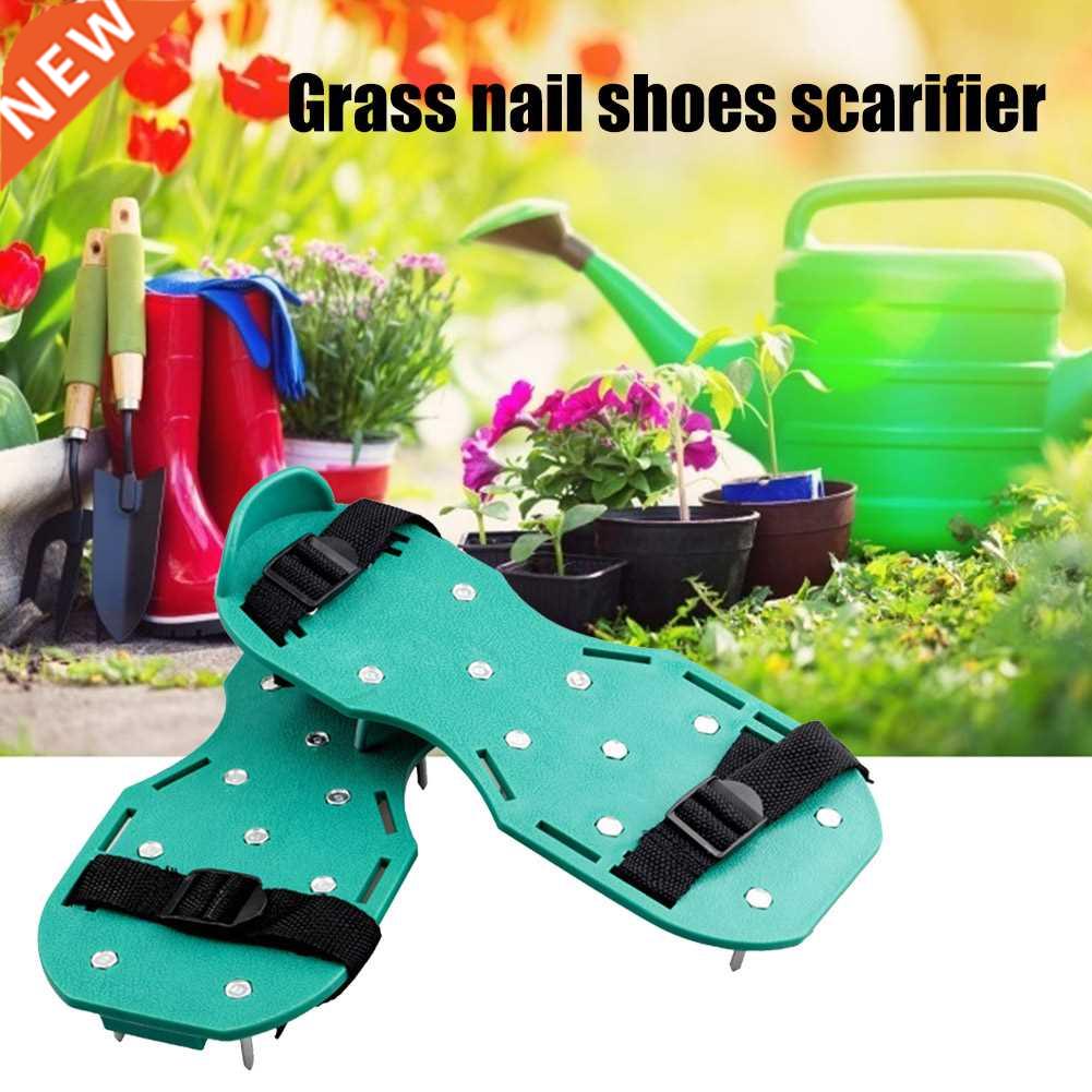 Aerator Spike Shoes 1 Pair Gardening Walking Revitalizing Gr