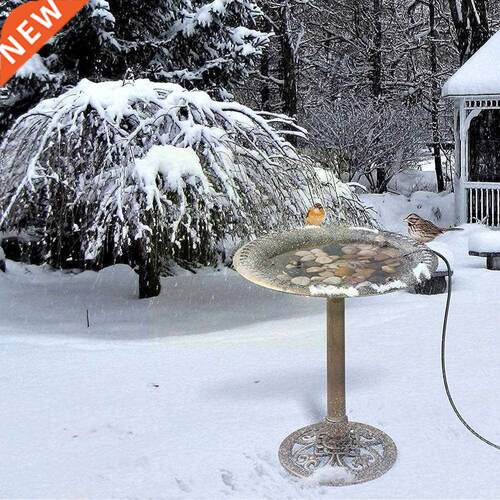Bird Bath Deicer Heater Practical Winter Poultry