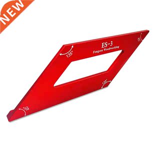Mult Woodworkng Scrbe Ruler Alumnum Alloy Angle Ruler Wo