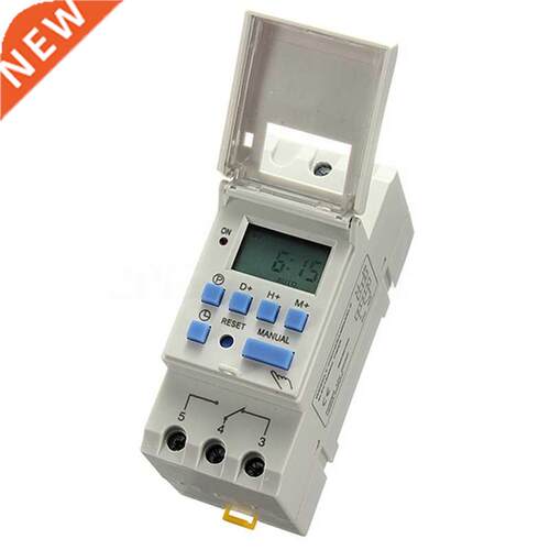 DIN Rail Time Relay Switch Digital LCD Power Programmable Ti
