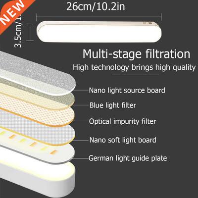 Desk Lamp USB LED Light Computer Table Lamp Magnetic Office