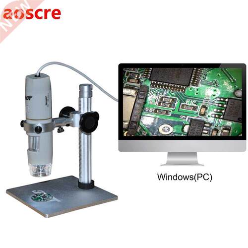 US Portale Microscope OTG Function 8LED Digital Zoom Magni