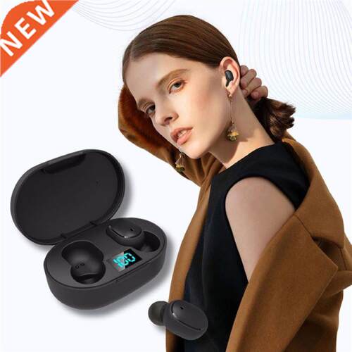 E6s smart digital display wireless bluetooth sports headset