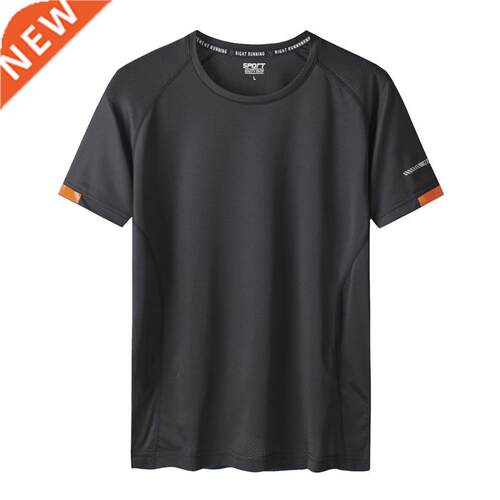 Quick Dry Sport T Shirt Men'S 2022 Short Sleeves Summer Casu