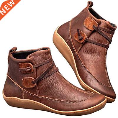 Women Arch Spupport Boots Short Plush Warm Femme Boots Winte