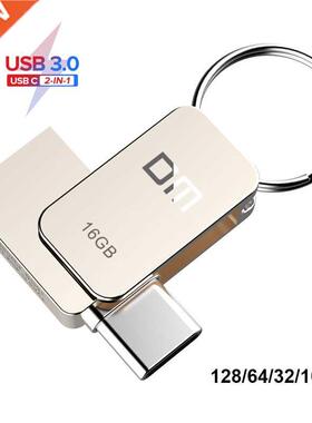 DM PD059 USB Flash Drive 3.0 USB C OTG Pen drive 128 64 32GB