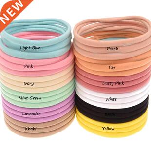 12pcs Nylon Hedbnd for Bby Hir ccessories Girls Boys Un