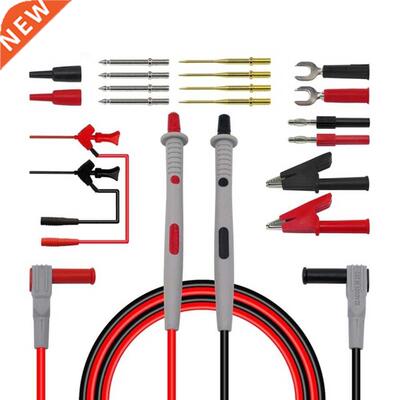 Cleqee P1503D Multimeter Probes Replaceable Needles Test Lea