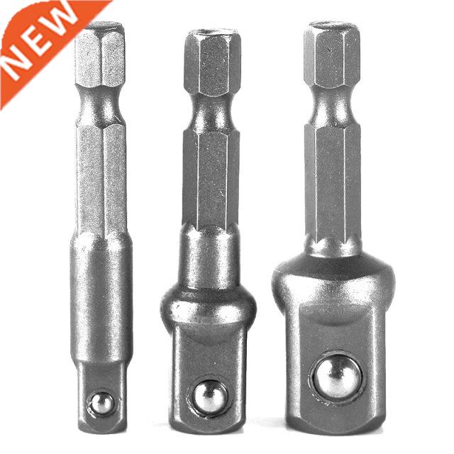 3pcs Impact Drill Socket Adapter Nut Driver Power Extension