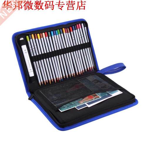 72 Slots Colored Pencils Bag Pen Case Zipper Pen Bag PencilC