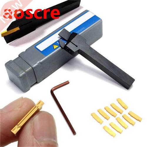 MGEHR 1010-2 10x10 x100mm Grooving Tool Holder With 10pcs MG