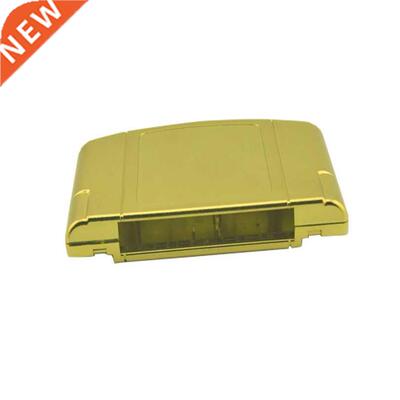 Gold platng Replacement Game Card Shell for N-64 Game Cartr