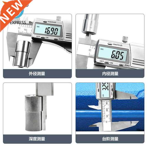 digital caliper 0-150mm 0.01mm stainless steel electronic ve