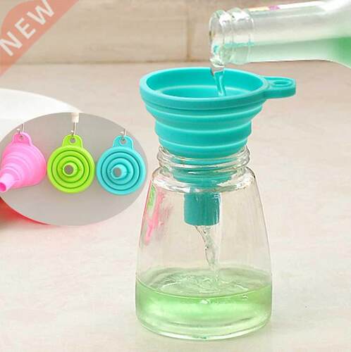 High Quality 1pc New Mini Silicone Gel Foldable Collapsible