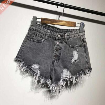 Lies Shorts fashion shorts Washed denim Boy Skinny Runway