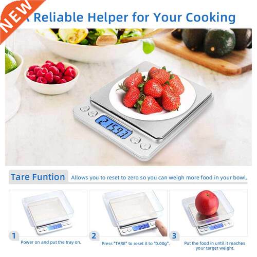AIRMSEN Kitchen Scale Precise Digital Electronic Scale Pocke