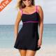 Swim Dress Costume Women Skirted Size Swimsuit Swimwear Plus