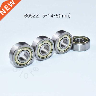 Carbon steel 10pcs 605ZZ 5*14*5(mm) free shipping Metal Sea